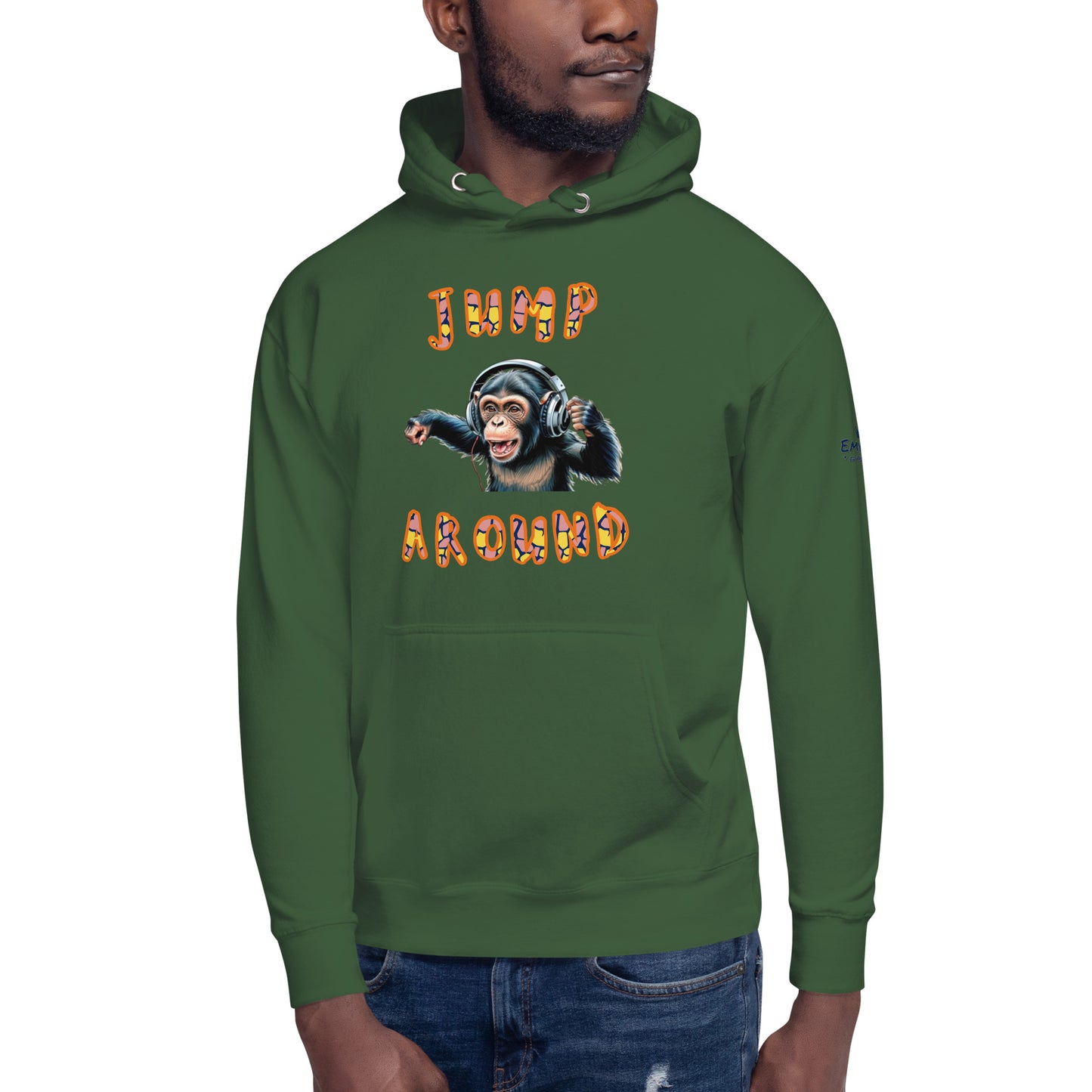 Hoodie – Monkey Music – Produktansicht 14