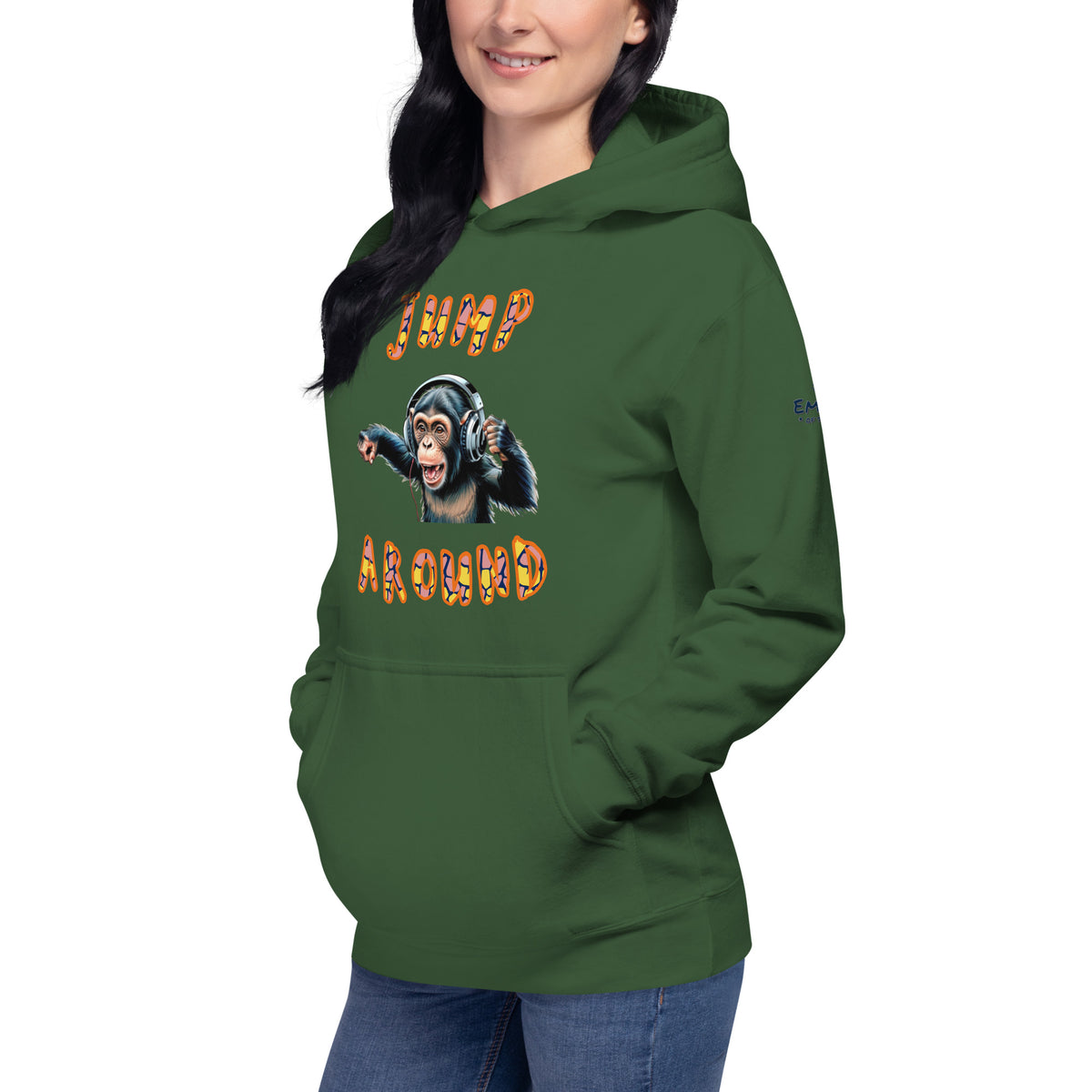 Hoodie – Monkey Music – Produktansicht 27
