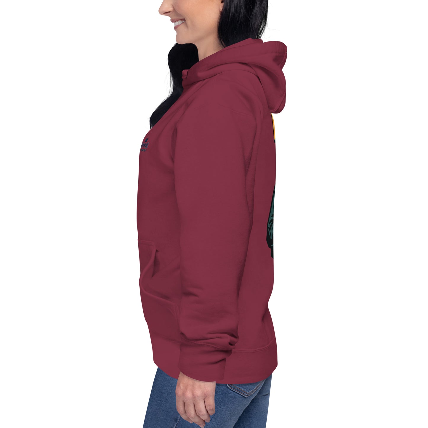 Hip-Hop Hoodie – Backprint – Produktansicht 12