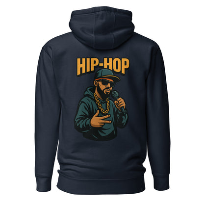 Hip-Hop Hoodie – Backprint – Produktansicht 1