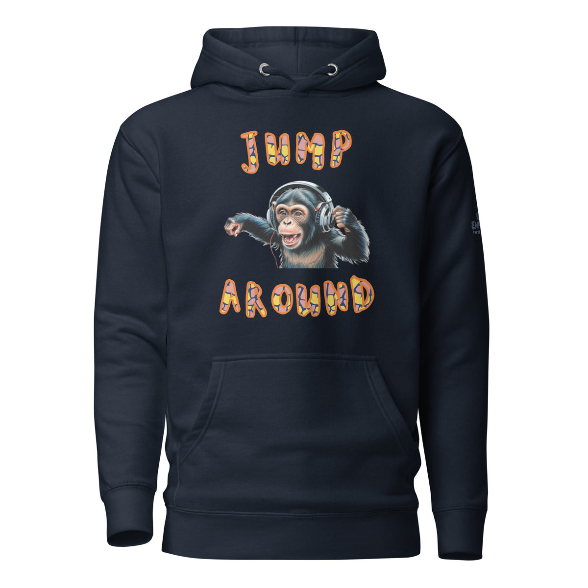 Hoodie – Monkey Music – Produktansicht 1