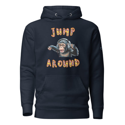 Hoodie – Monkey Music – Produktansicht 1