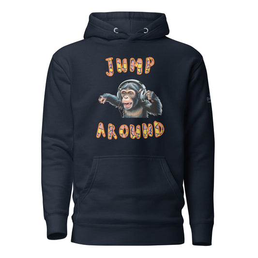 Hoodie – Monkey Music – Produktansicht 1