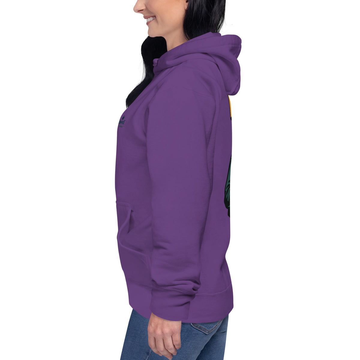 Hip-Hop Hoodie – Backprint – Produktansicht 28
