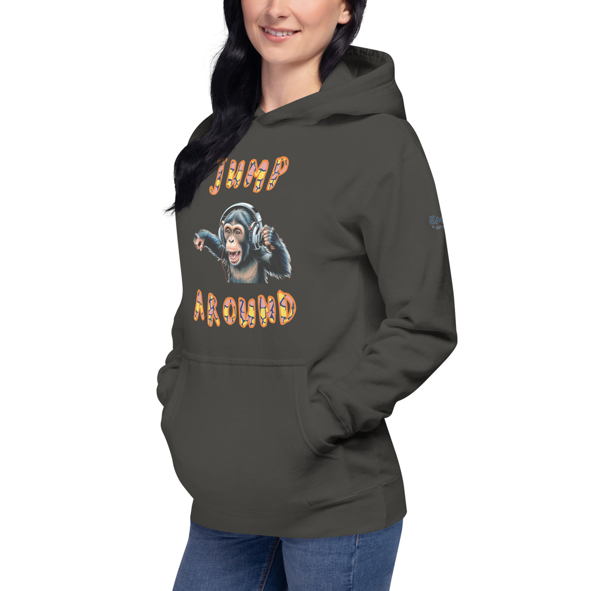 Hoodie – Monkey Music – Produktansicht 31