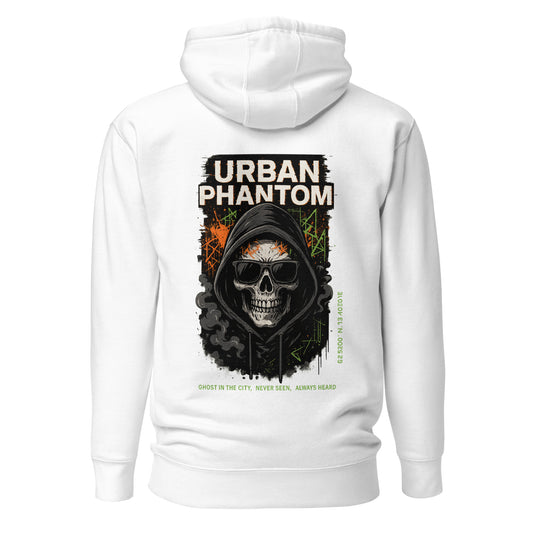 Hoodie – Urban Phantom Backprint – Produktansicht 1