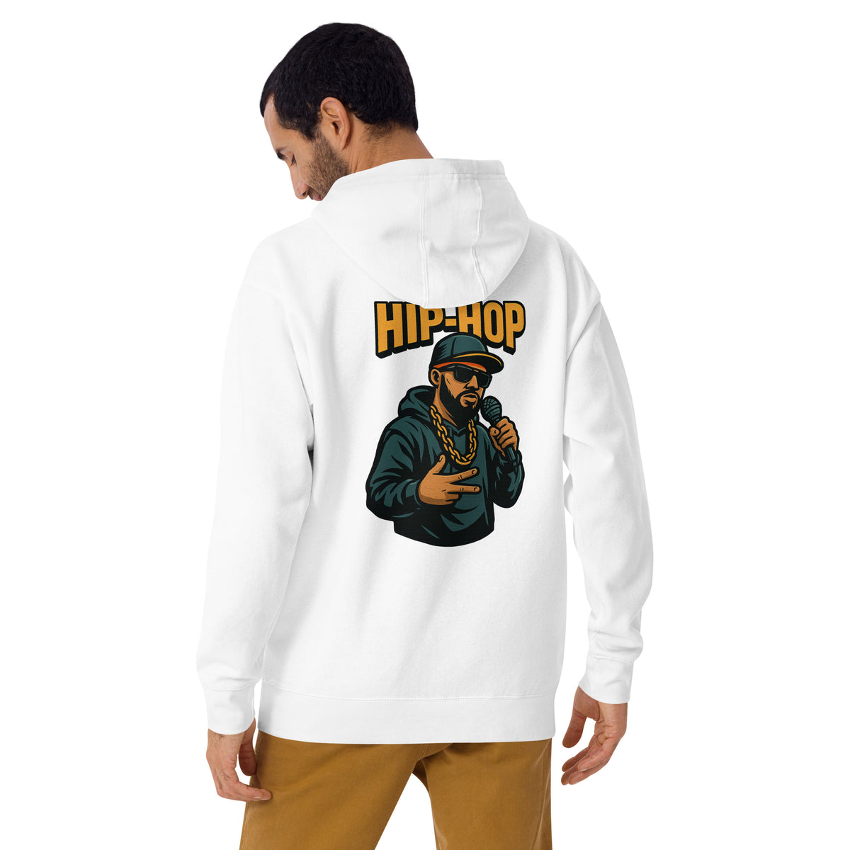 Hoodie Backprint – Hip-Hop – Produktansicht 4