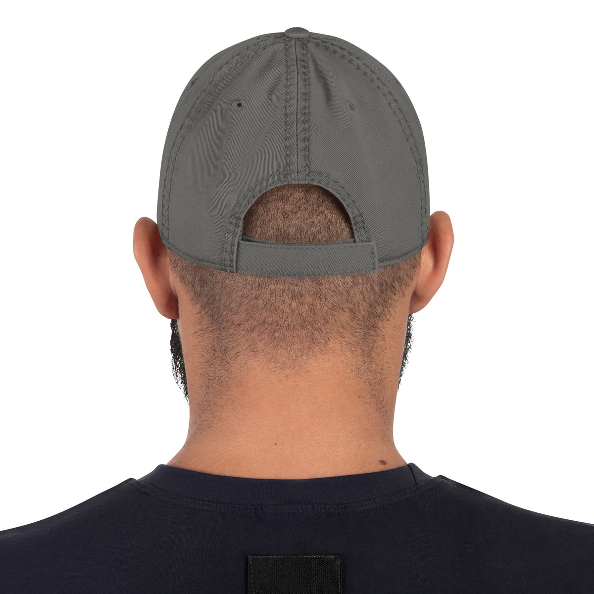 Dad Cap im Used Look – Grau – Produktansicht 6