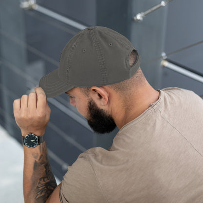 Dad Cap im Used Look – Grau – Produktansicht 3