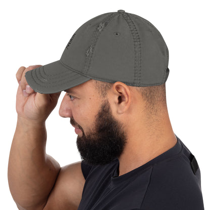 Dad Cap im Used Look – Grau – Produktansicht 4