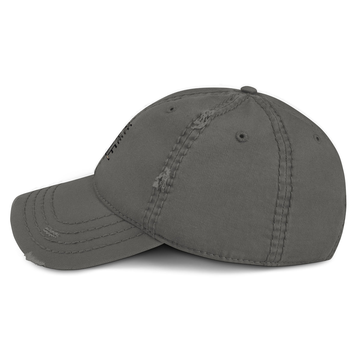 Dad Cap im Used Look – Grau – Produktansicht 8