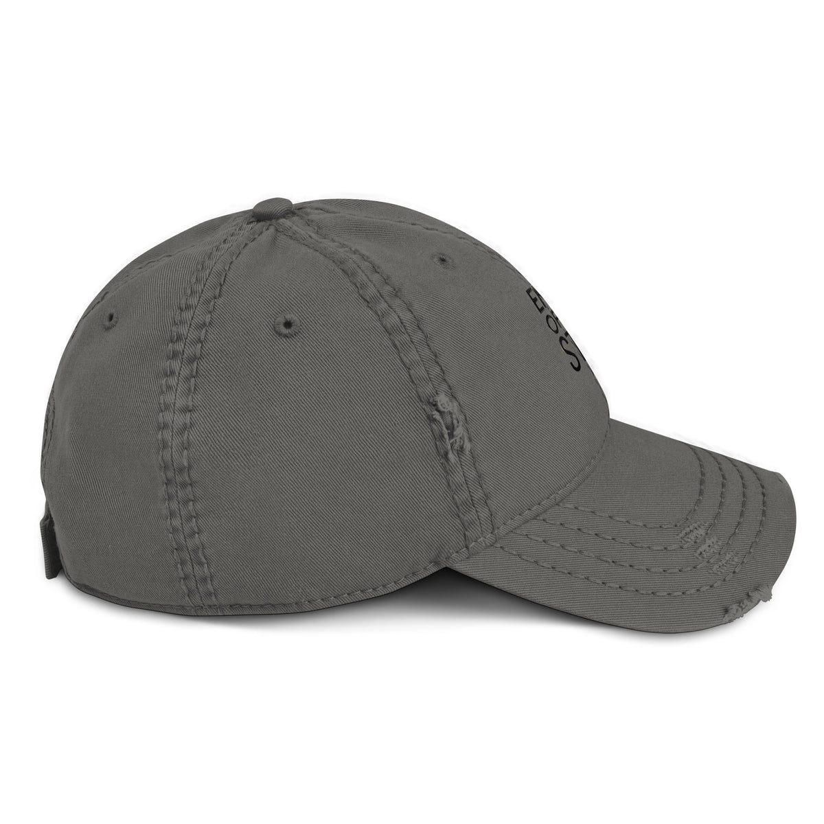 Dad Cap im Used Look – Grau – Produktansicht 9