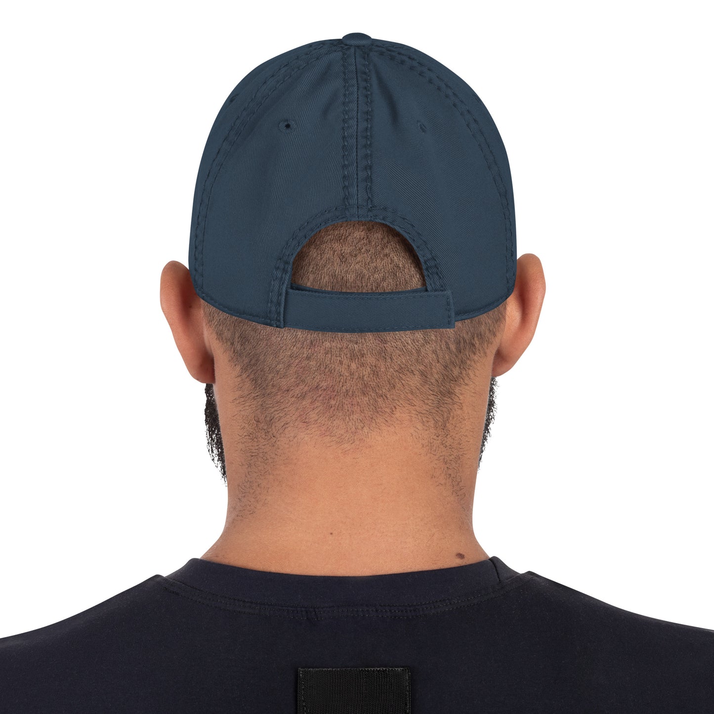 Dad Cap im Used Look – Marineblau – Produktansicht 6