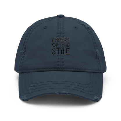 Dad Cap im Used Look – Marineblau – Produktansicht 1