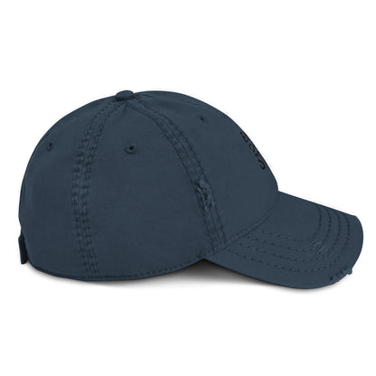 Dad Cap im Used Look – Marineblau – Produktansicht 9