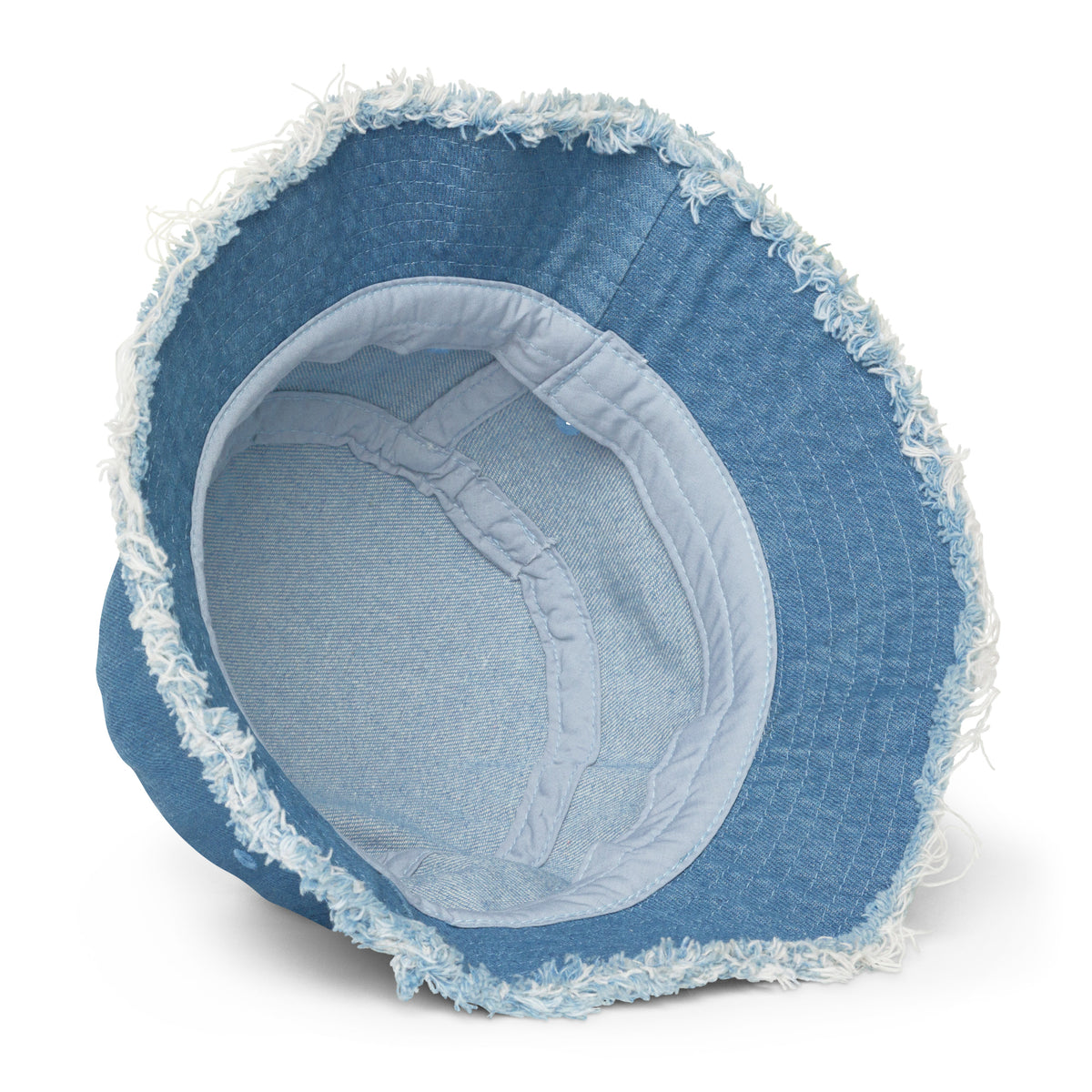 Ausgefranster Jeans-Fischerhut – Denim Look – Produktansicht 4
