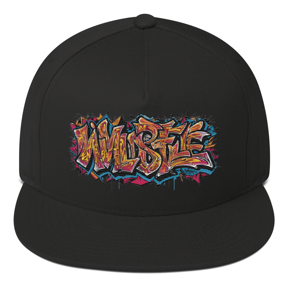 Flat-Brim-Cap – Wild Style – Produktansicht 1