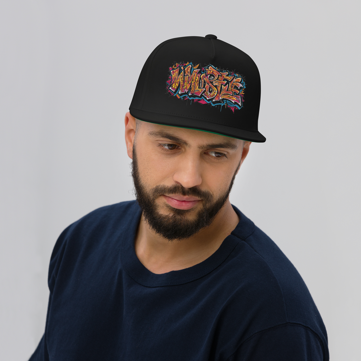 Flat-Brim-Cap – Wild Style – Produktansicht 6