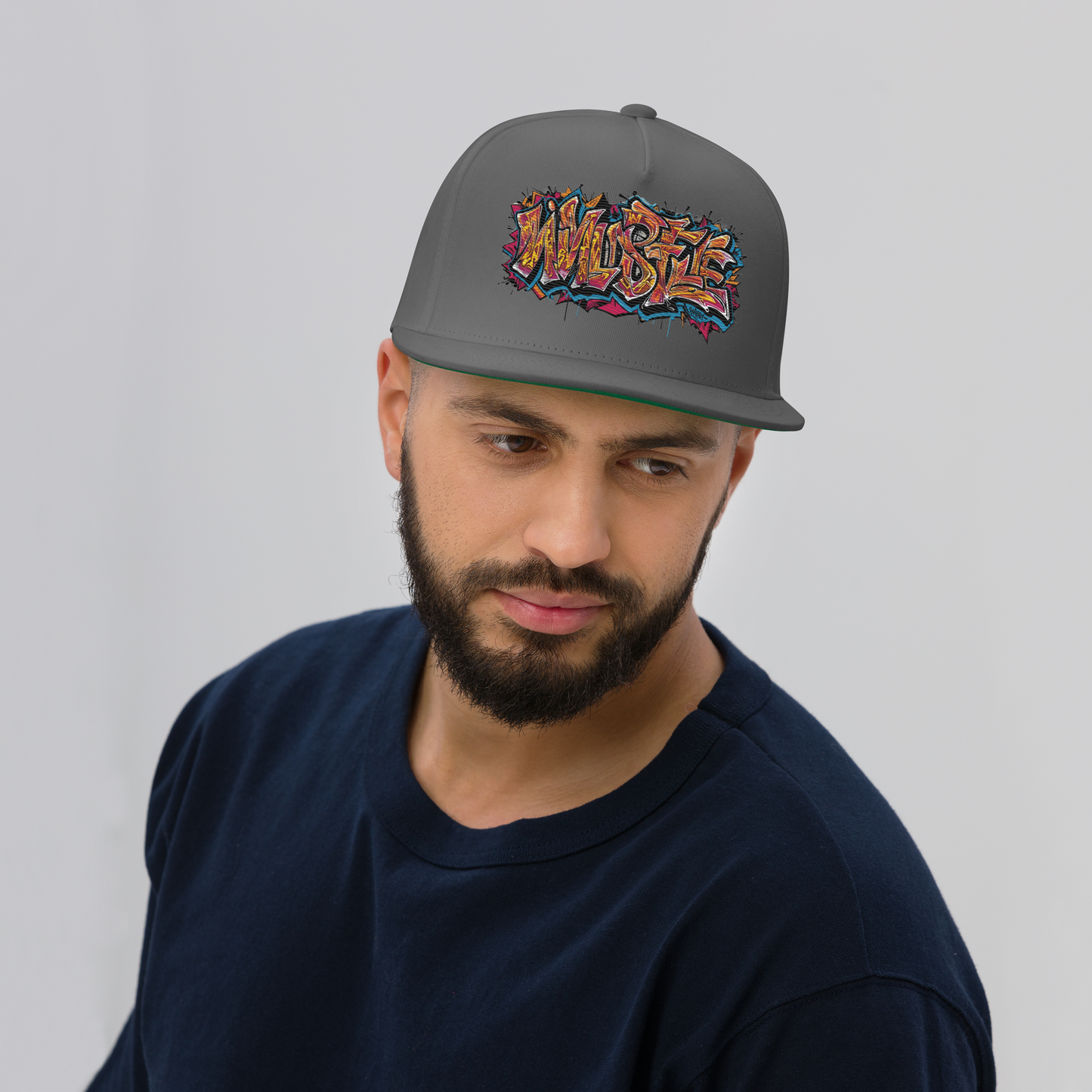 Flat-Brim-Cap – Wild Style – Produktansicht 9