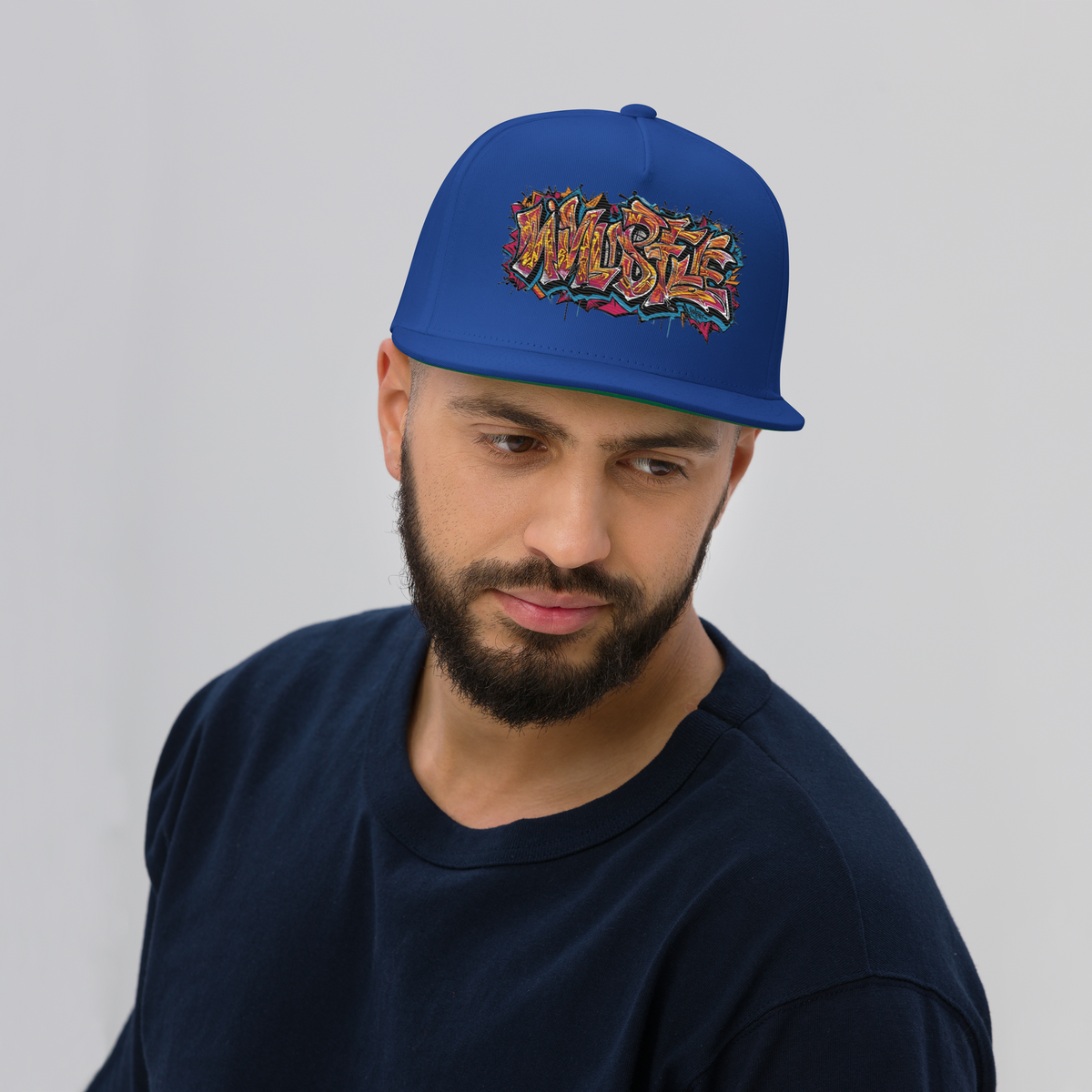 Flat-Brim-Cap – Wild Style – Produktansicht 8
