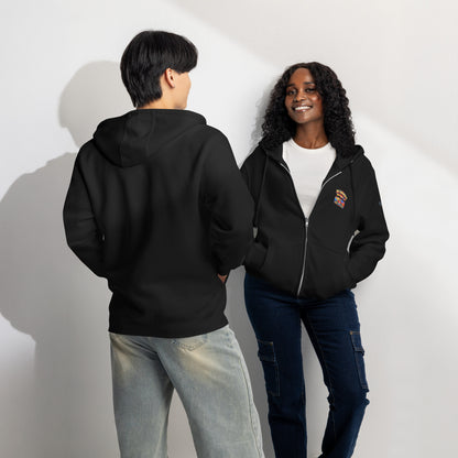 Zip-Hoodie – DJ Monkey – Produktansicht 3