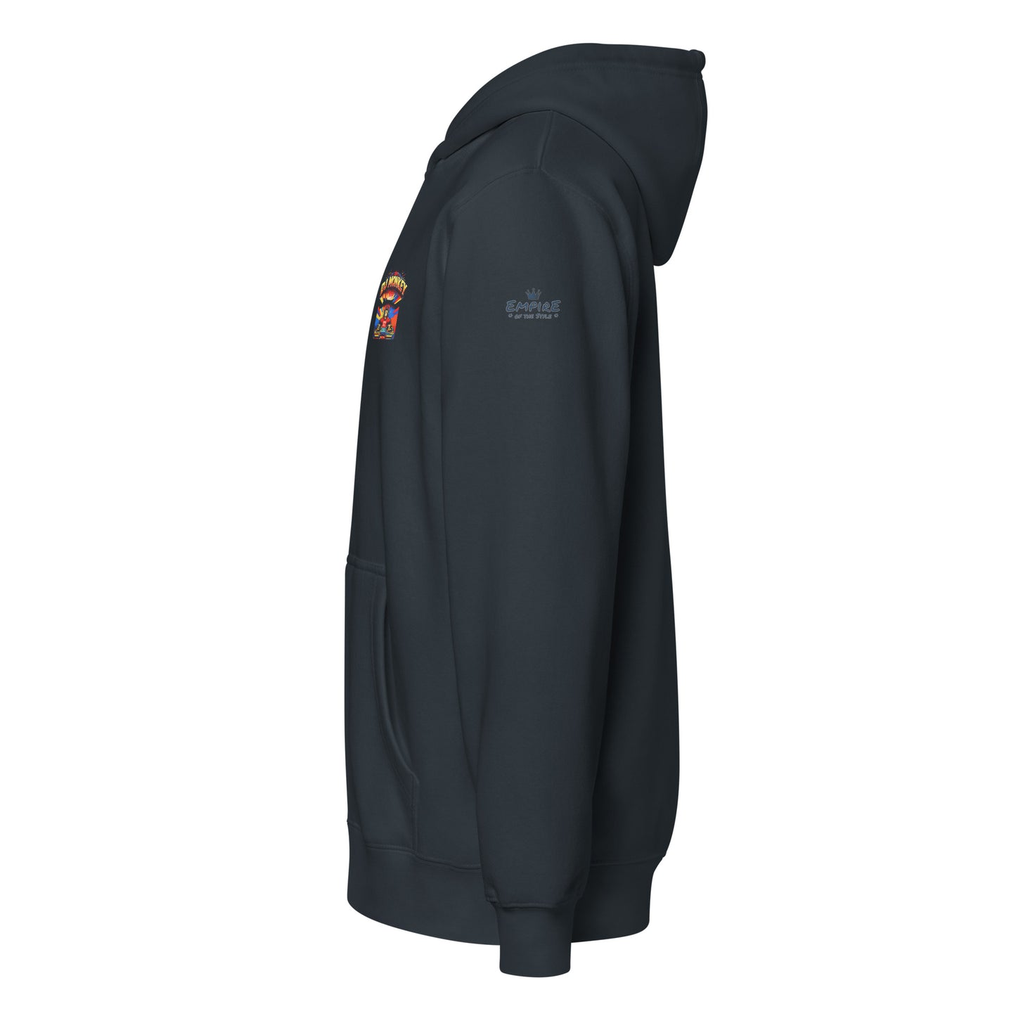 Zip-Hoodie – DJ Monkey – Produktansicht 2