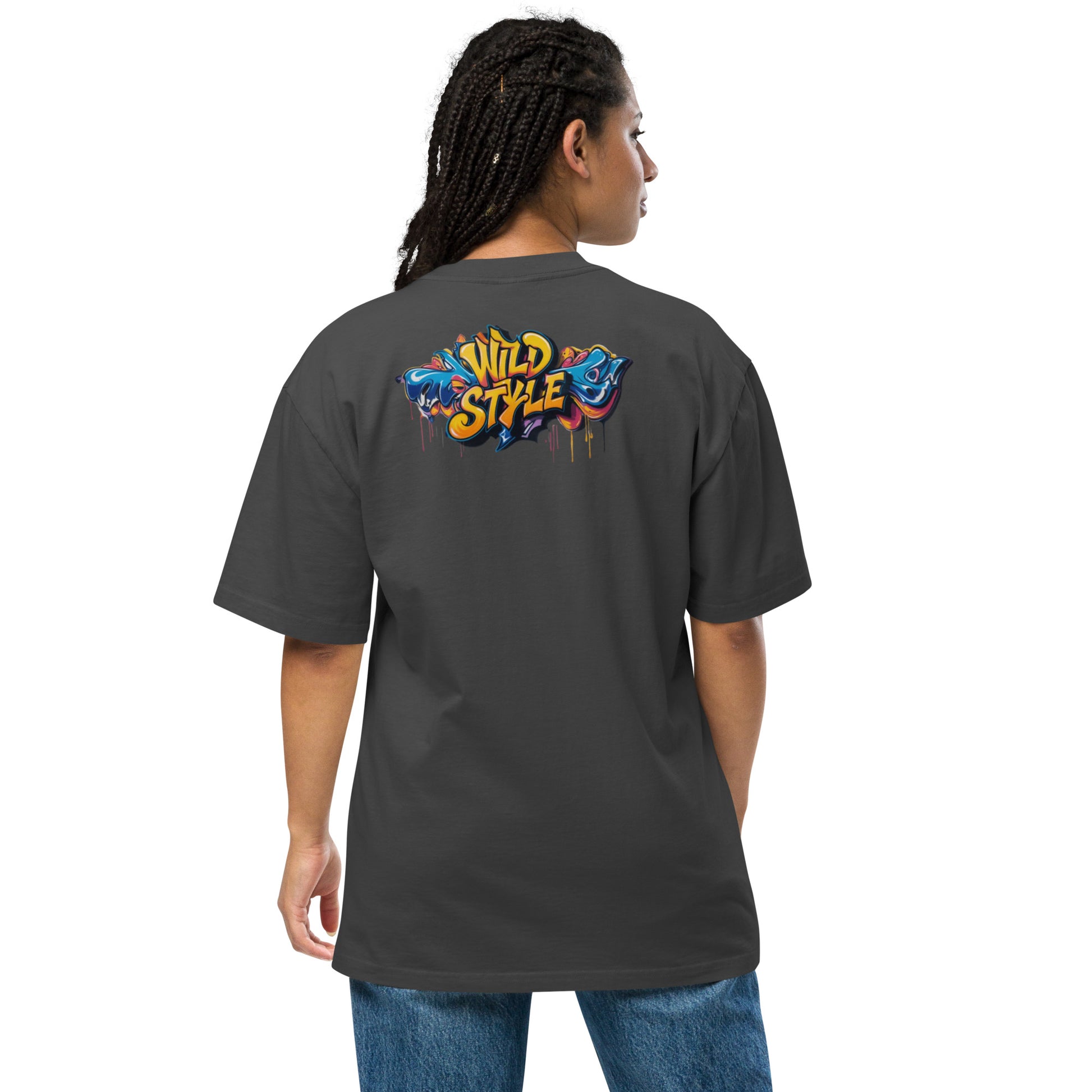 Oversized T-Shirt – Wild Style – Produktansicht 3