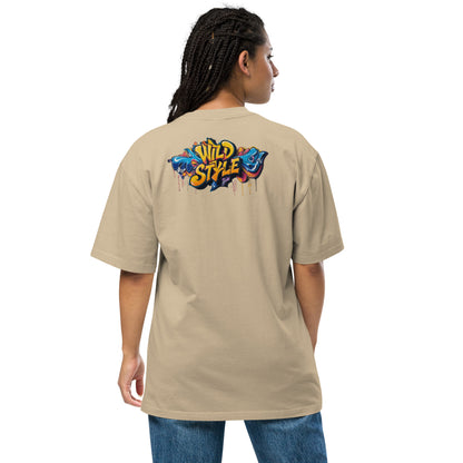 Oversized T-Shirt – Wild Style – Produktansicht 1