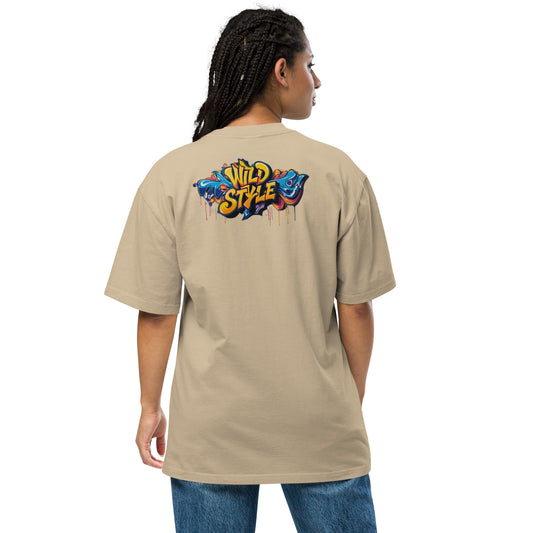 Oversized T-Shirt – Wild Style – Produktansicht 1