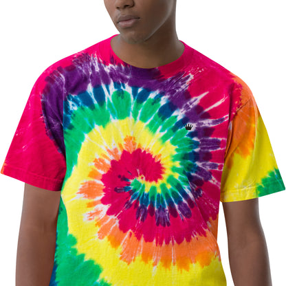 Oversized T-Shirt – Batik Classic Rainbow – Produktansicht 3
