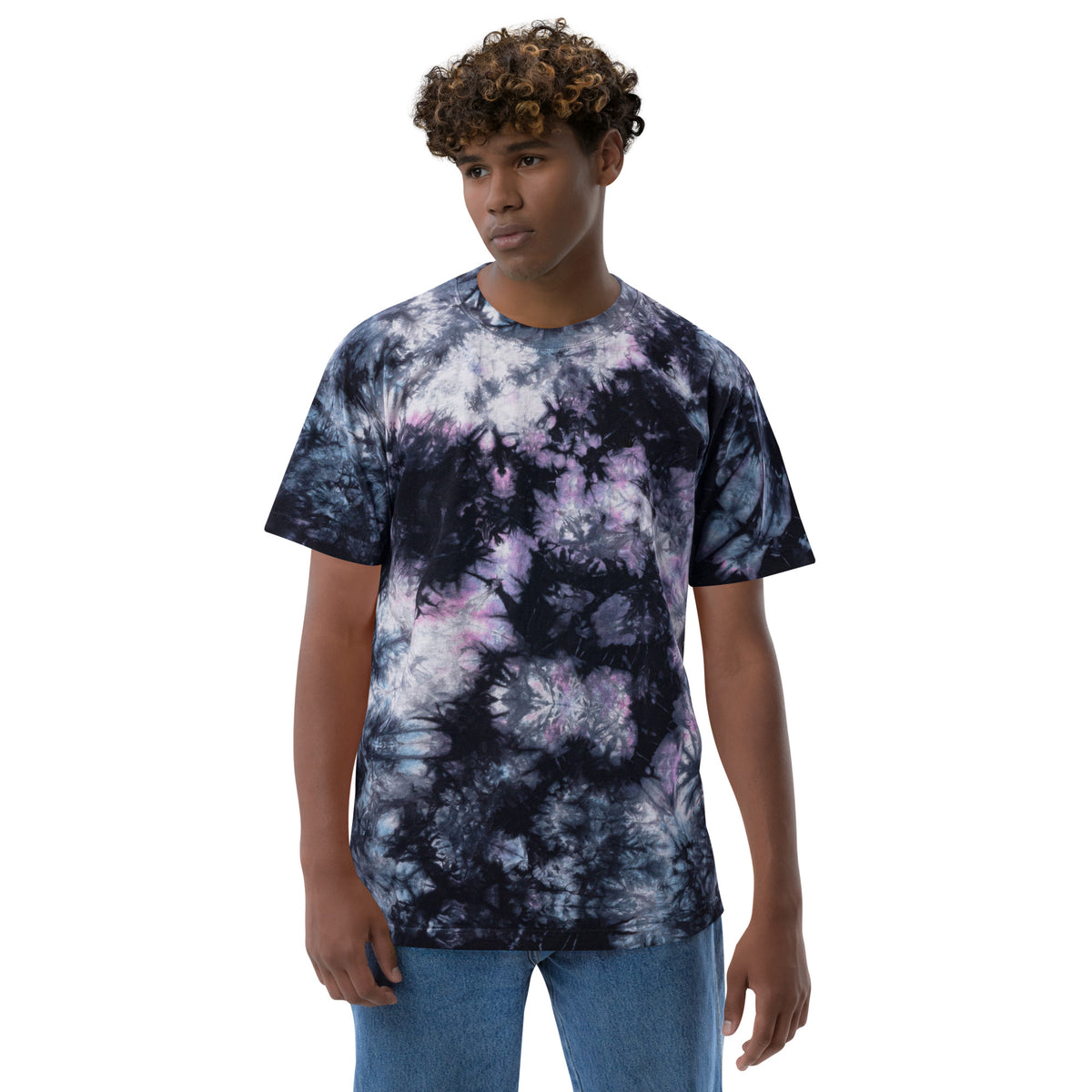 Oversized T-Shirt – Batik Milky Way – Produktansicht 2