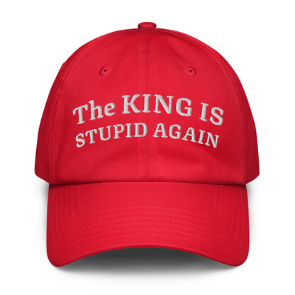 Dad Cap – THE KING IS STUPID AGAIN – Produktansicht 1