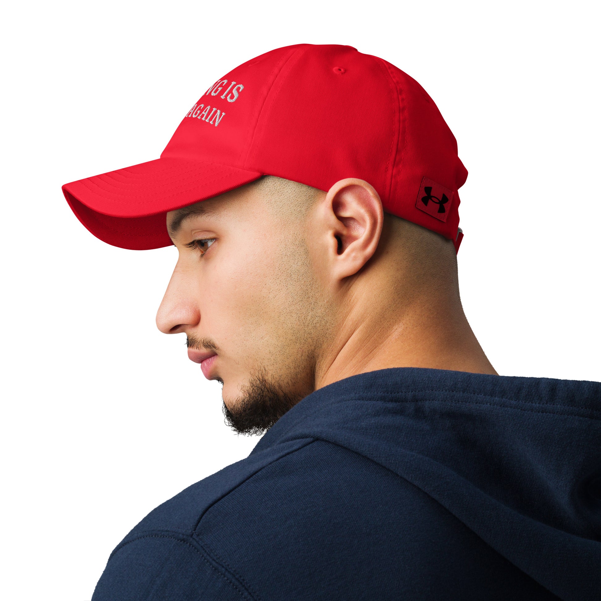 Dad Cap – THE KING IS STUPID AGAIN – Produktansicht 3