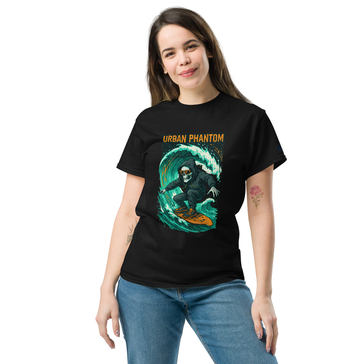 T-Shirt – Urban Phantom Surfer – Produktansicht 2
