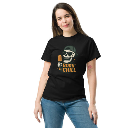 T-Shirt – Born to Chill – Produktansicht 4