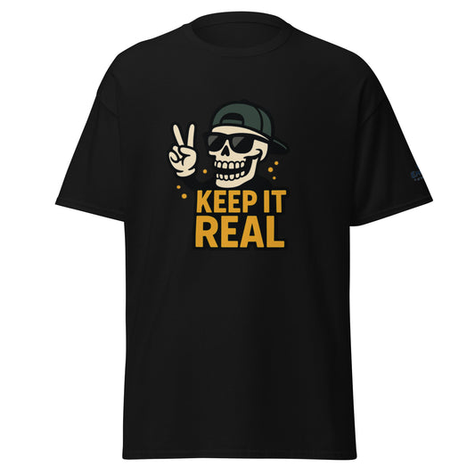 T-Shirt – Keep It Real – Produktansicht 1