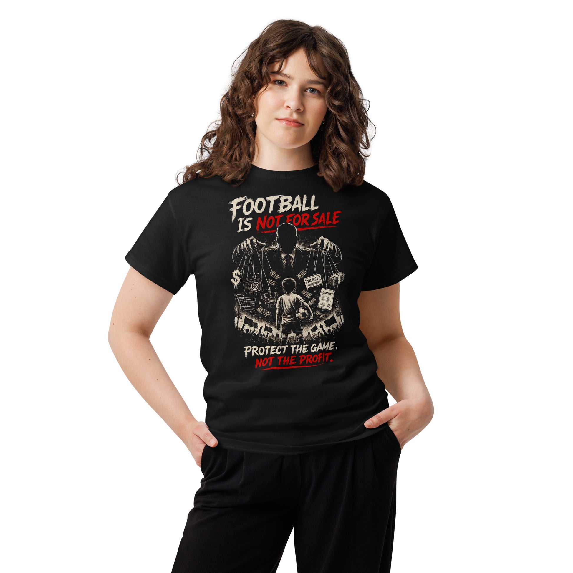 Football Is Not For Sale – T-Shirt – Produktansicht 3