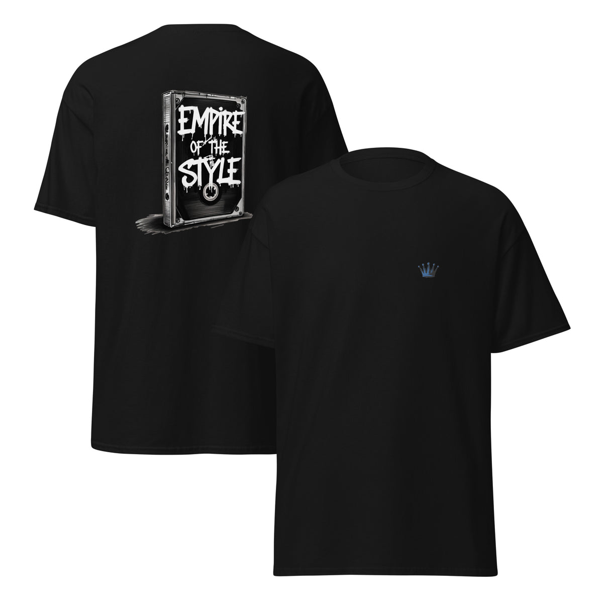 Backprint-T-Shirt – Cassette Tape IV – Produktansicht 1