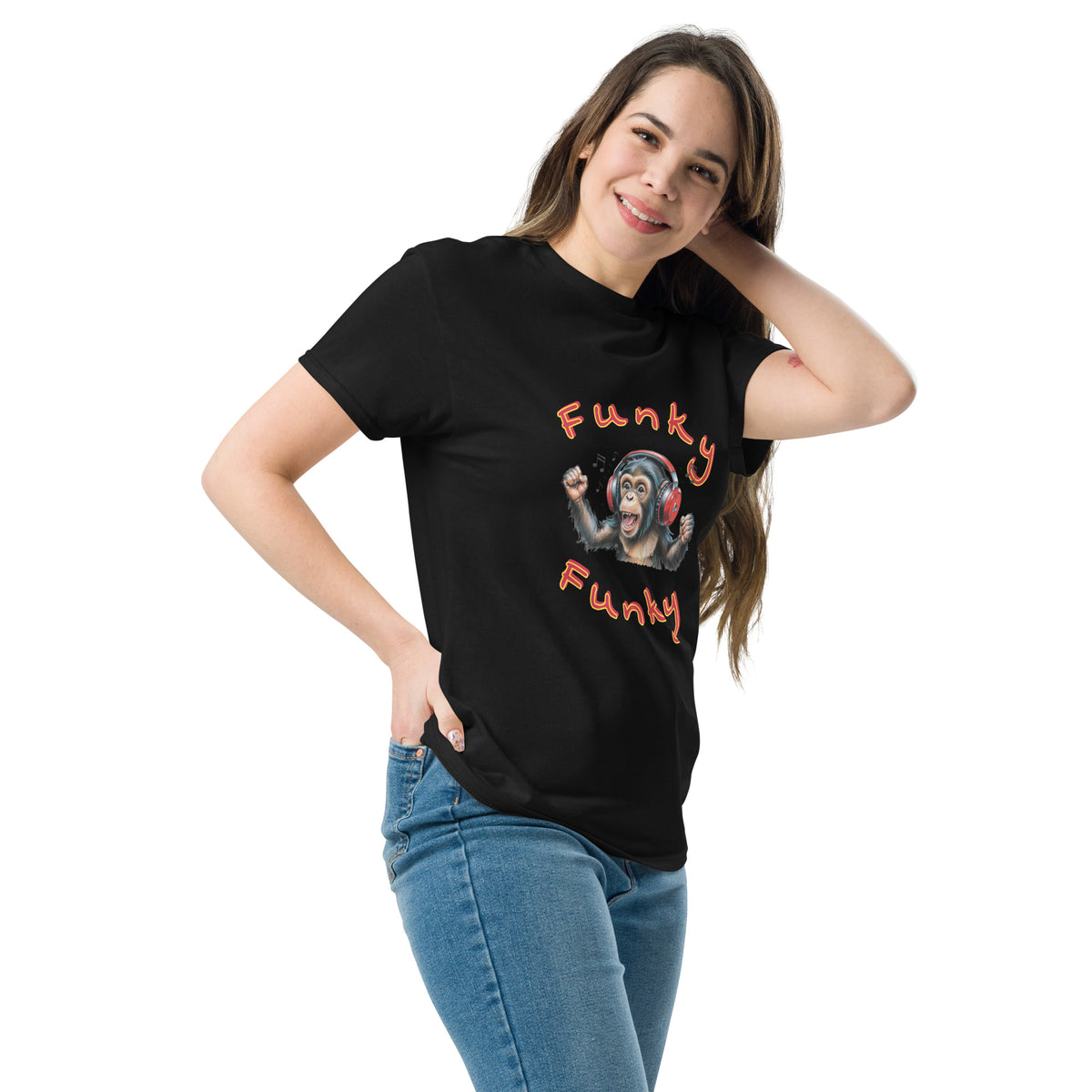 T-Shirt – Monkey Music II – Produktansicht 3