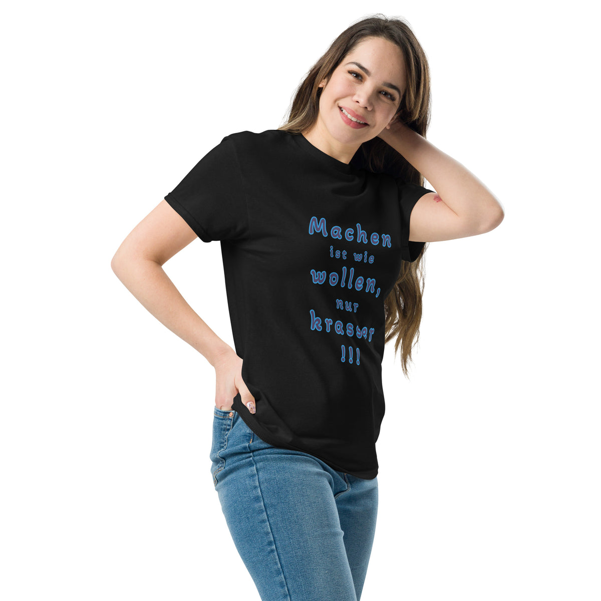 T-Shirt – Machen ist wie wollen – Produktansicht 3