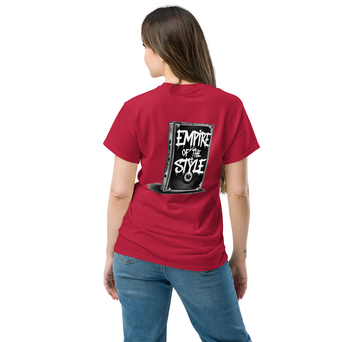 Backprint-T-Shirt – Cassette Tape IV – Produktansicht 7