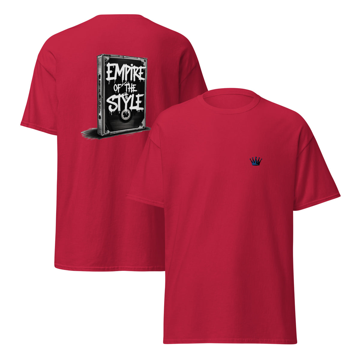 Backprint-T-Shirt – Cassette Tape IV – Produktansicht 8