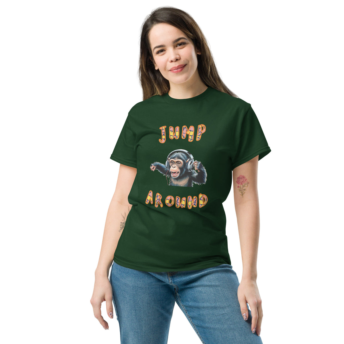 T-Shirt- Monkey Music I – Produktansicht 14