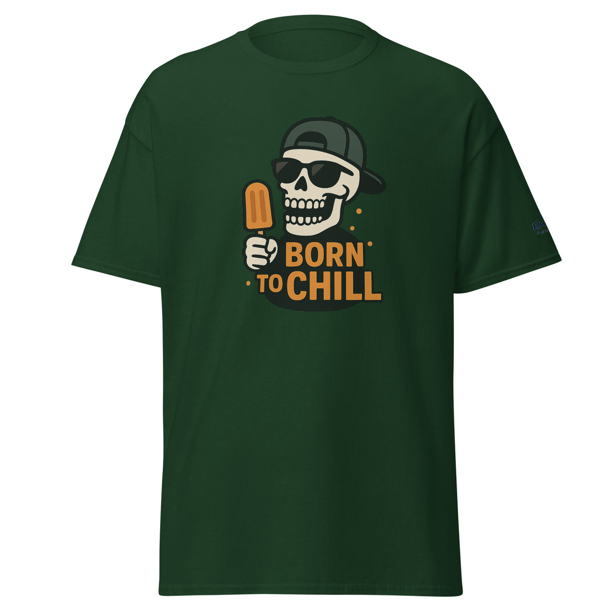 T-Shirt – Born to Chill – Produktansicht 1