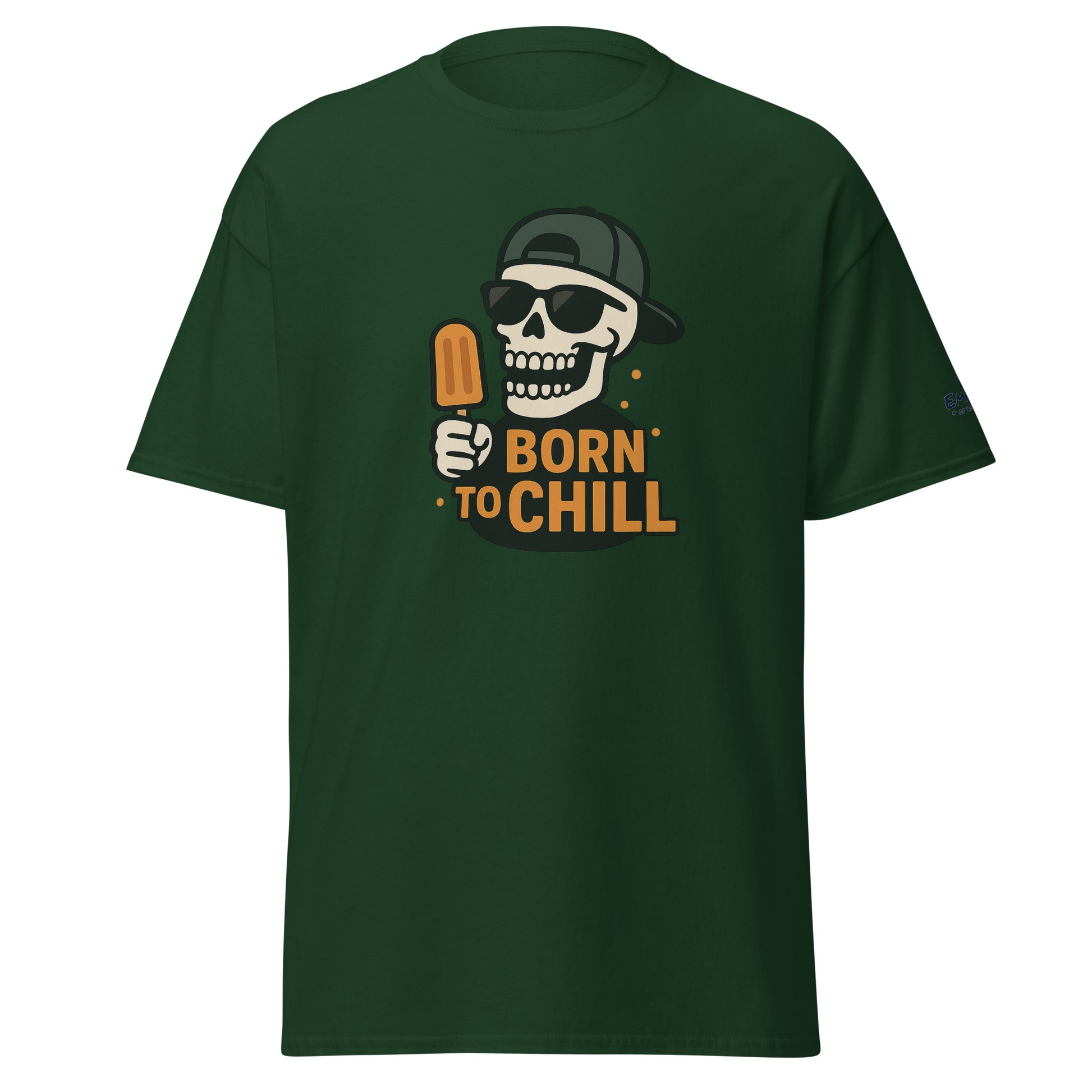 T-Shirt – Born to Chill – Produktansicht 1