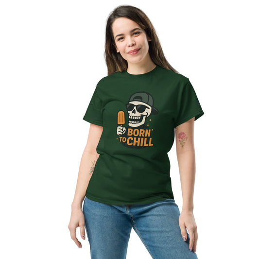 T-Shirt – Born to Chill – Produktansicht 2