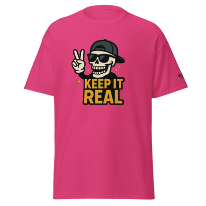 T-Shirt – Keep It Real – Produktansicht 1