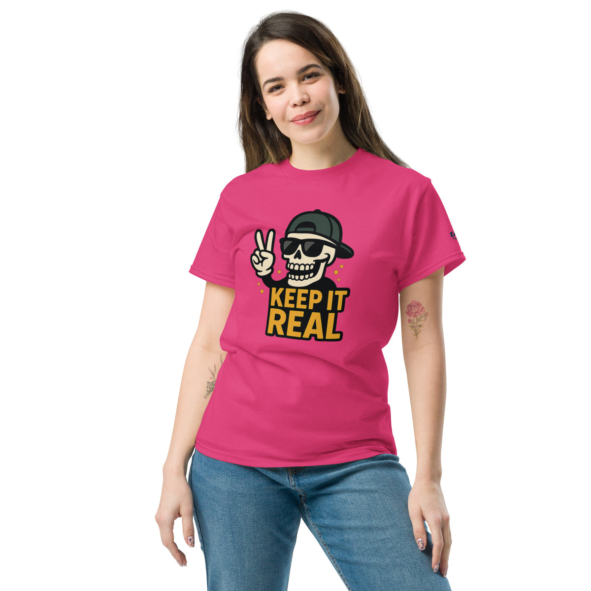 T-Shirt – Keep It Real – Produktansicht 2