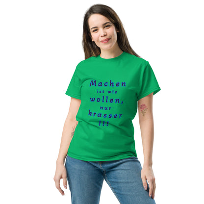 T-Shirt – Machen ist wie wollen – Produktansicht 17