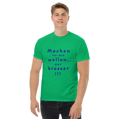 T-Shirt – Machen ist wie wollen – Produktansicht 17